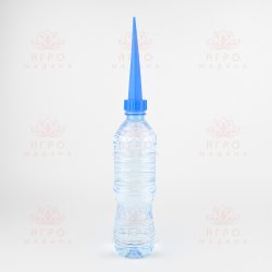 Автополив для цветов на бутылку (синий) 13.5см