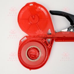 Тапенер BZ-8 красный + 5 красных лент + скобы 10.000шт