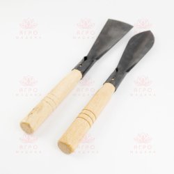 Набор инструментов, 2 предмета с деревянными ручками